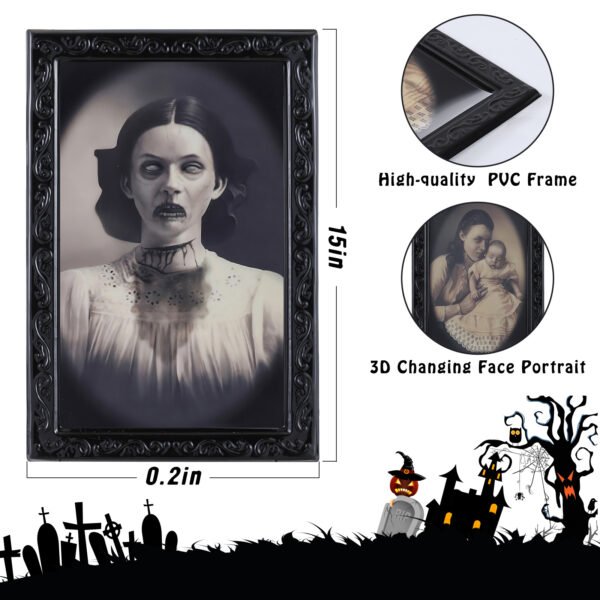 Halloween Decoration 3D Changing Face - Image 9