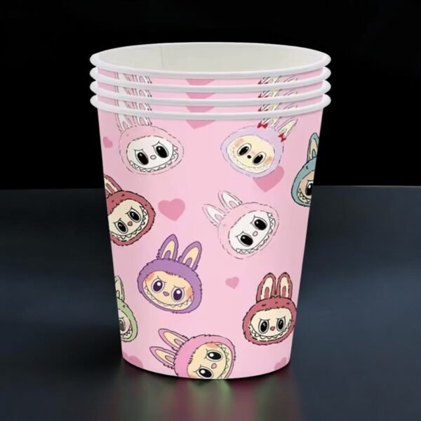 pink canvas birthday party decoration - Image 3