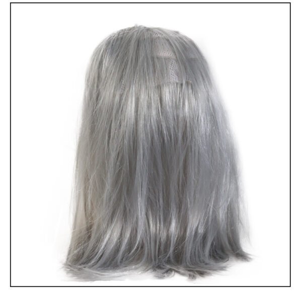 Latex Wig Mask Halloween Horror Headgear - Image 2