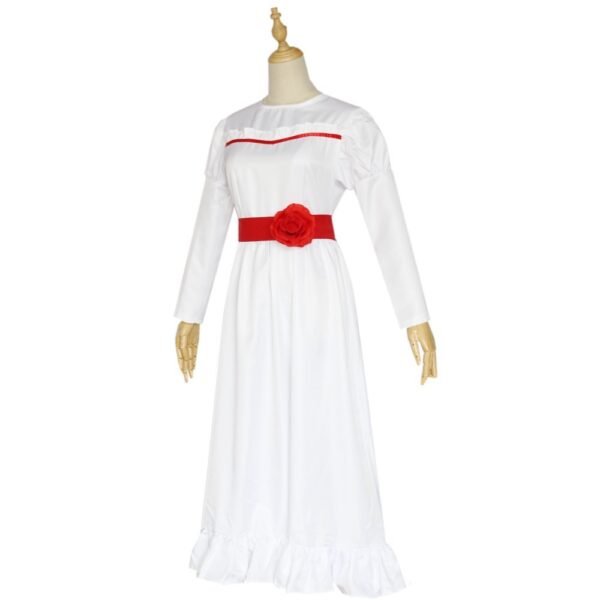 Halloween Horror White Dress Cosplay Costume - Image 3