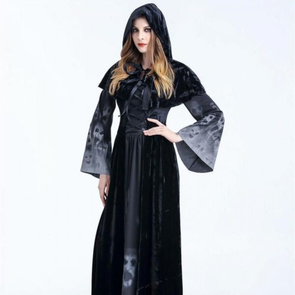 Halloween Women Medieval Gothic Witch - Image 2