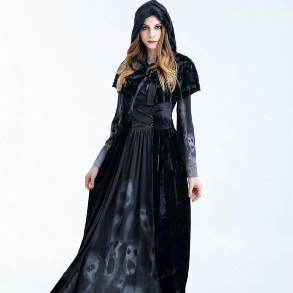 Halloween Women Medieval Gothic Witch - Image 4