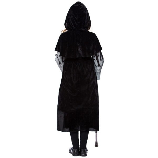 Halloween Witch Children's Clothing Luminous Ghost Demon Dress Horror Witch Vampire Costume - Image 4